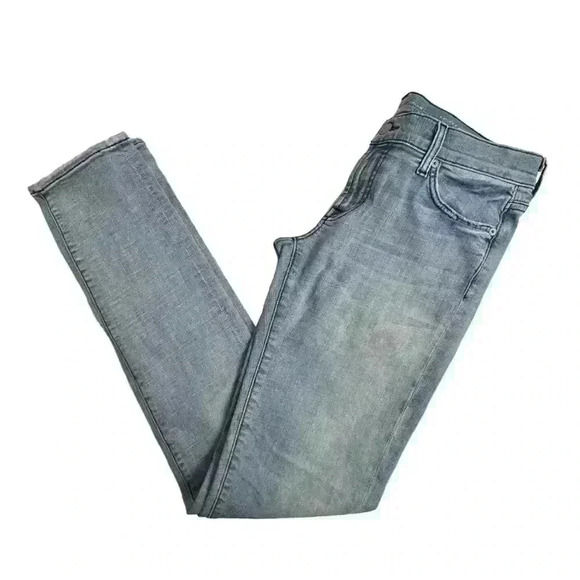7 For All Mankind Women's Straight Jeans Size 29 Light Blue Denim - Picture 1 of 11